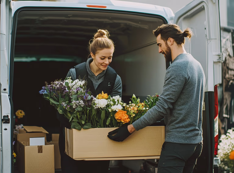 Blomster levering mobile